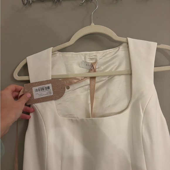 Meshki Ivory Mini Dress - Picture 2 of 4